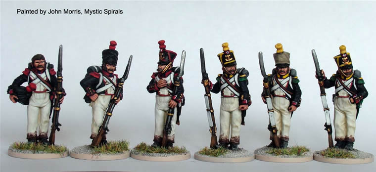 Perry Miniatures FN82 figurines ligne flanc repos