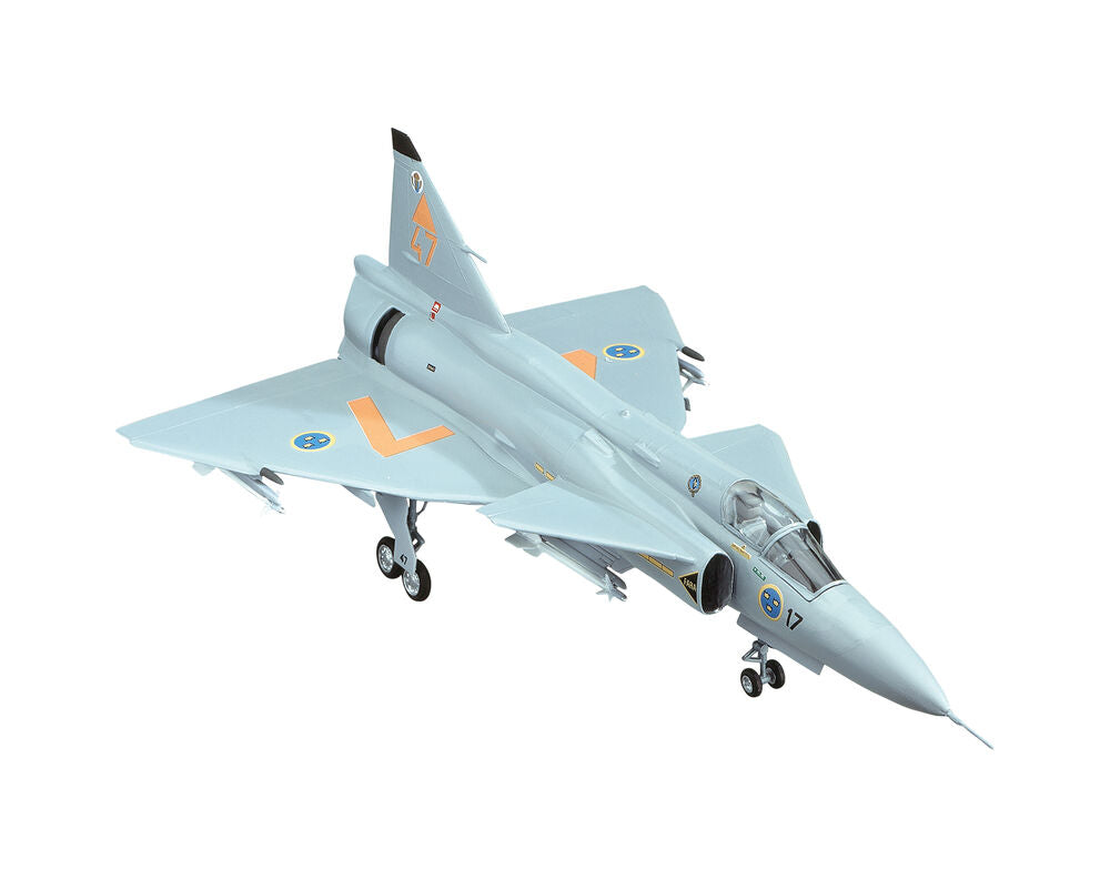 Heller Historical Collection Ja-37 Jaktviggen 1/72 maquette jet