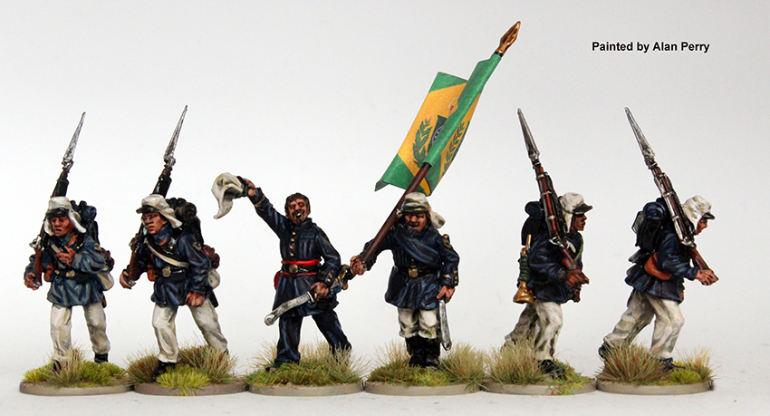 Perry Miniatures Triple Alliance TA 55 brésiliens figurines 28mm
