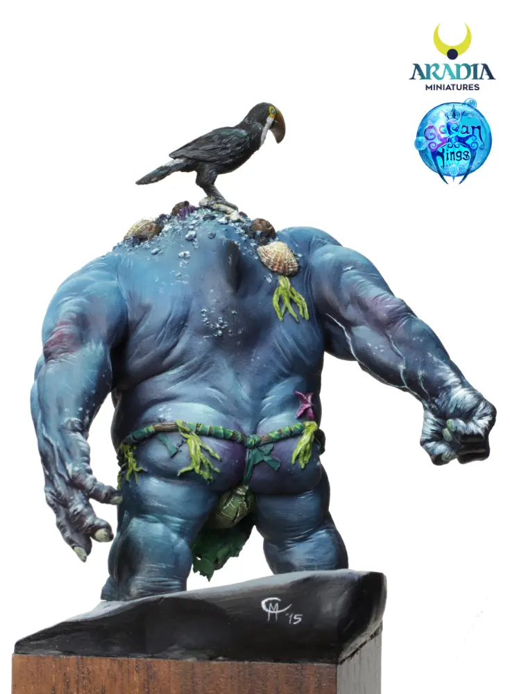 Aradia Ocean Kings Mawhi figurine STL marine à peindre