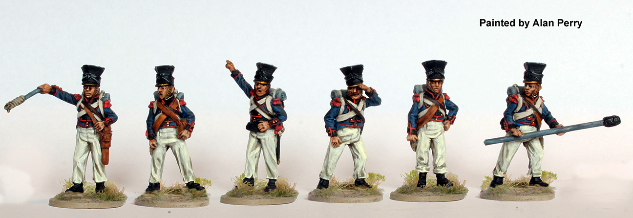 Perry Miniatures DOW 20 artillerie régimentaire figurines czapka