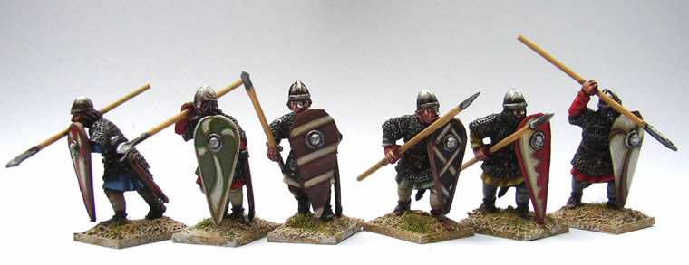 Perry Miniatures Crusades CU19 figurine lanciers cottes de mailles