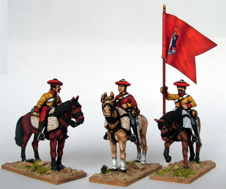 Perry Carlist War CAT17 commandement cavalerie figurines 28mm arrêt
