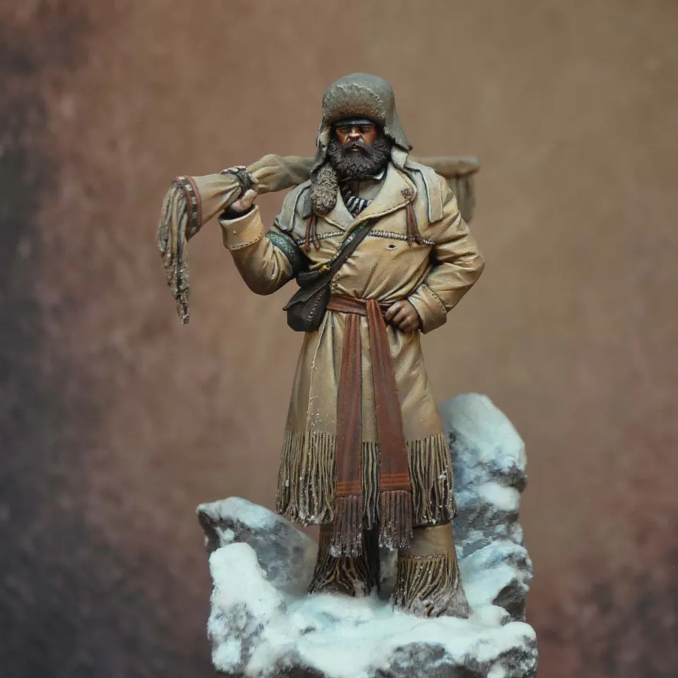 Art Girona 70mm Mountain Man 1835 figurine 70 mm trappeur