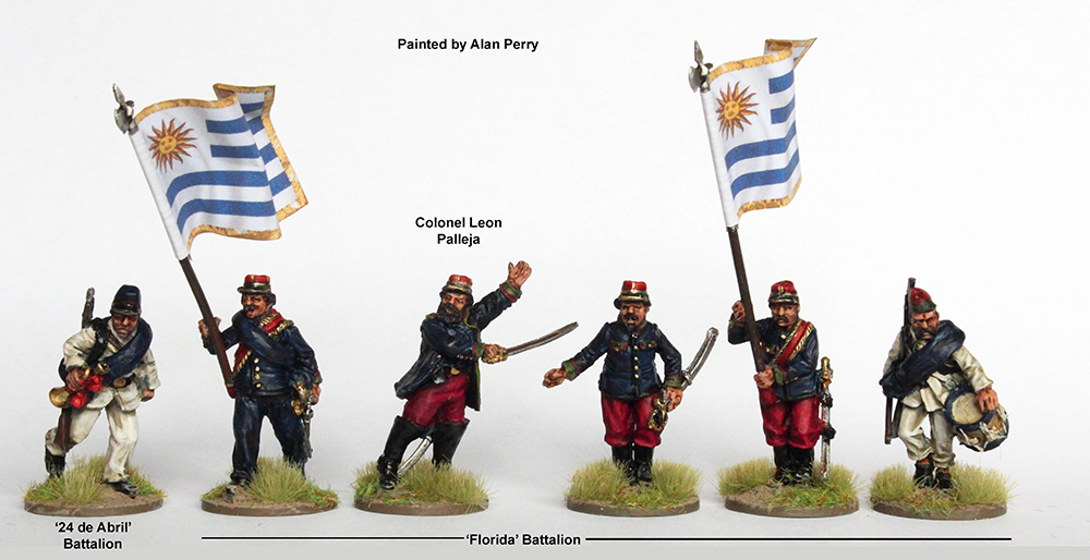 Perry Triple Alliance TA 18 infanterie Uruguay 28mm