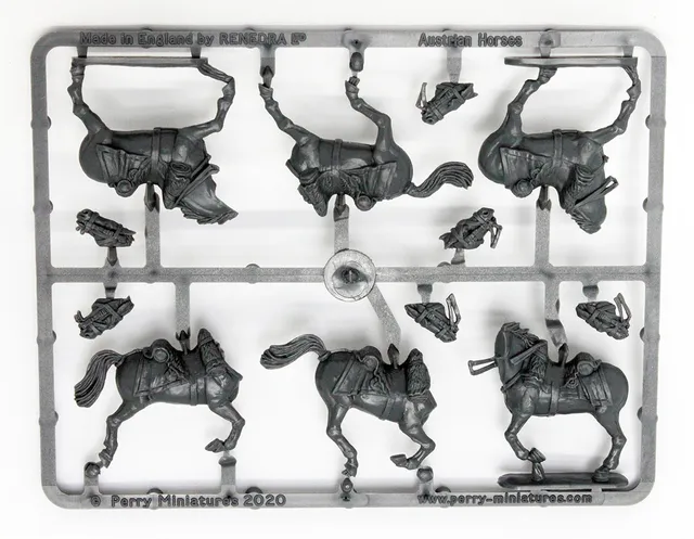 Perry Accessories B 74 Chevaux autrichiens figurines 28mm