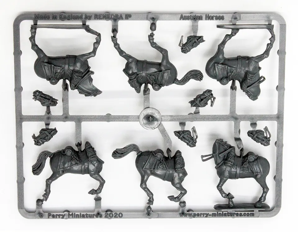 Perry Accessories B 74 Chevaux autrichiens figurines 28mm
