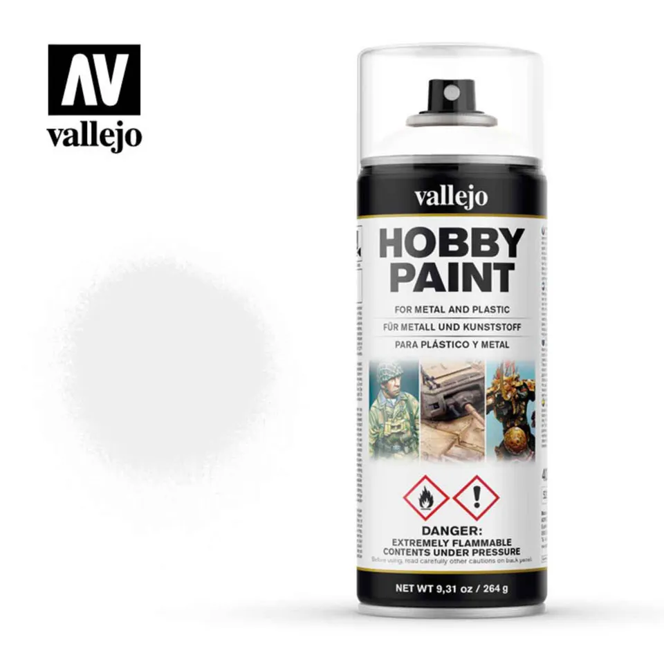 ART GIRONA Pinturas Hobby Spray Paint White bombe blanche