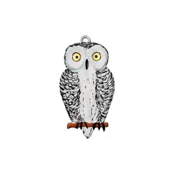 ART GIRONA Miniatures Snow Owl figurine chouette à peindre