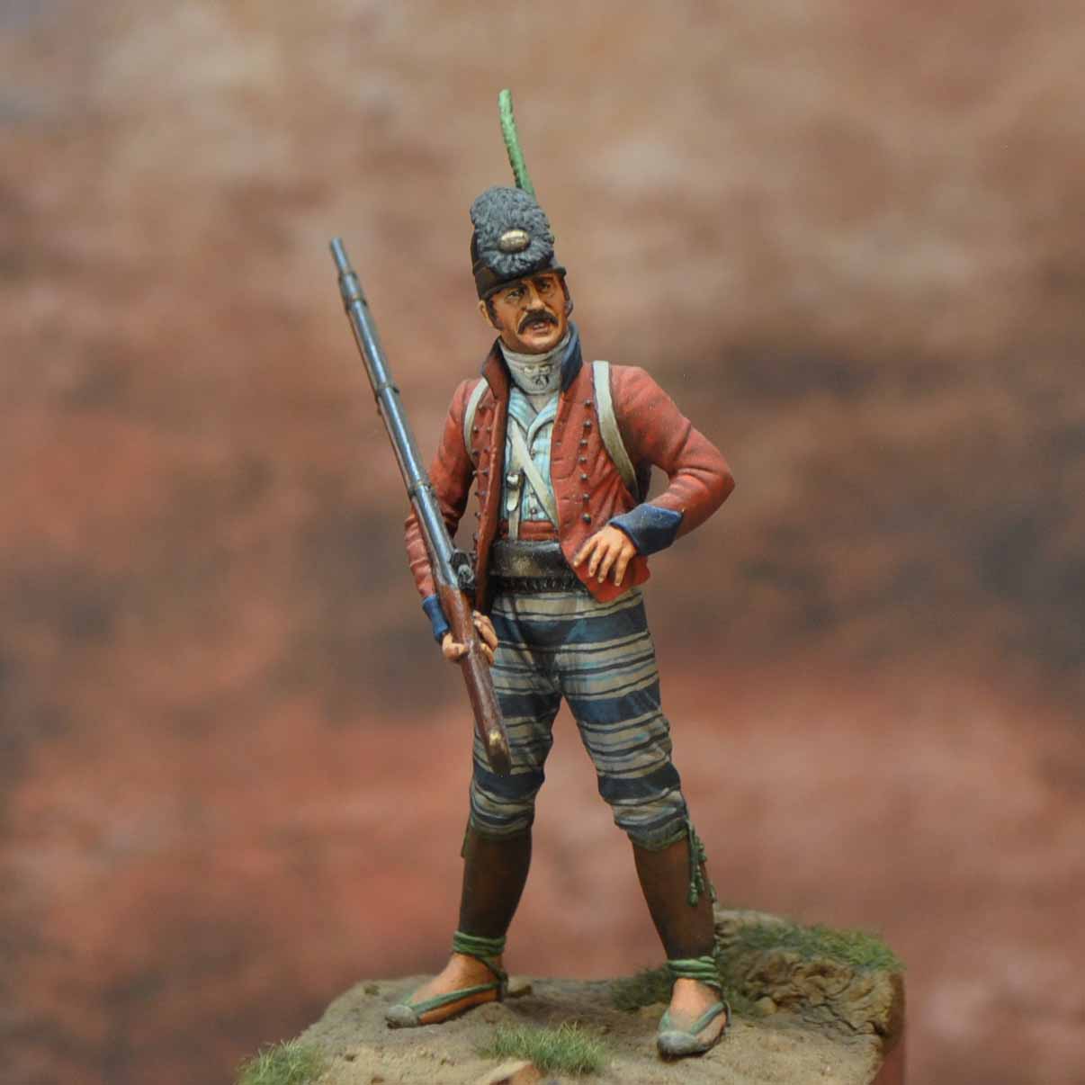 Art Girona Napoleonic Private Catalonia 1807 figurine