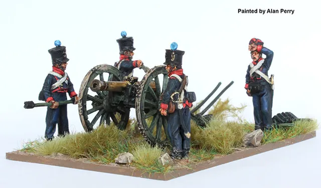 Perry Miniatures KH 10 artillerie canon 8 livres figurines 28mm
