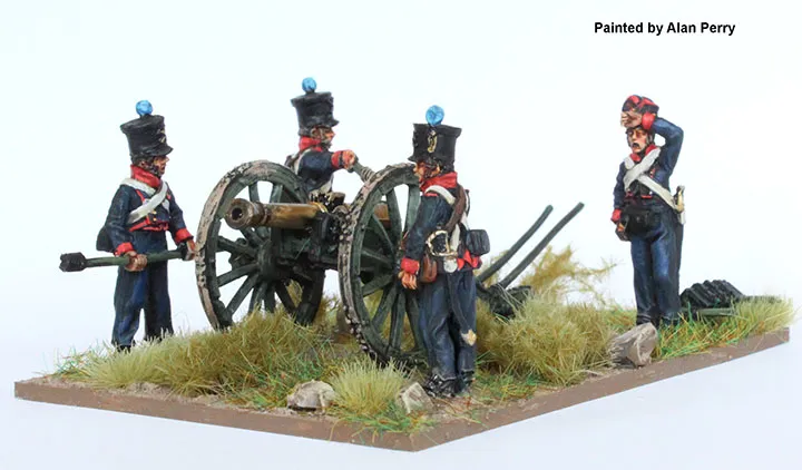 Perry Miniatures KH 10 artillerie canon 8 livres figurines 28mm