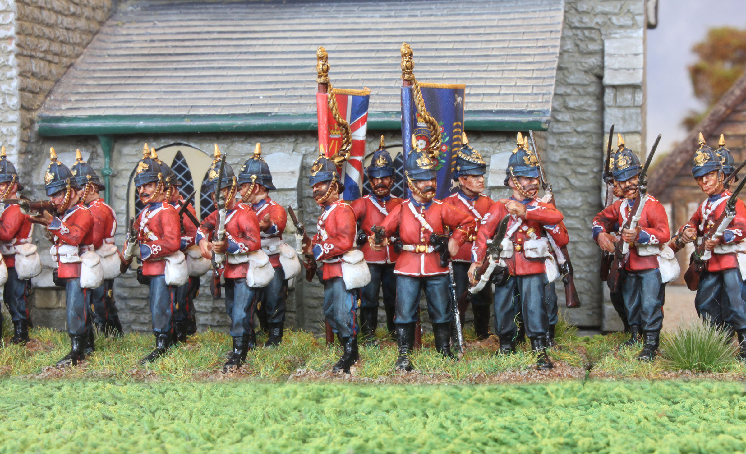 Perry VLW 20 infanterie britannique figurines 28mm plastique