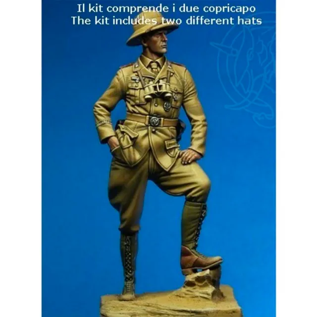Art Girona Artillery Lieutenant DAK figurine 54 mm 1941