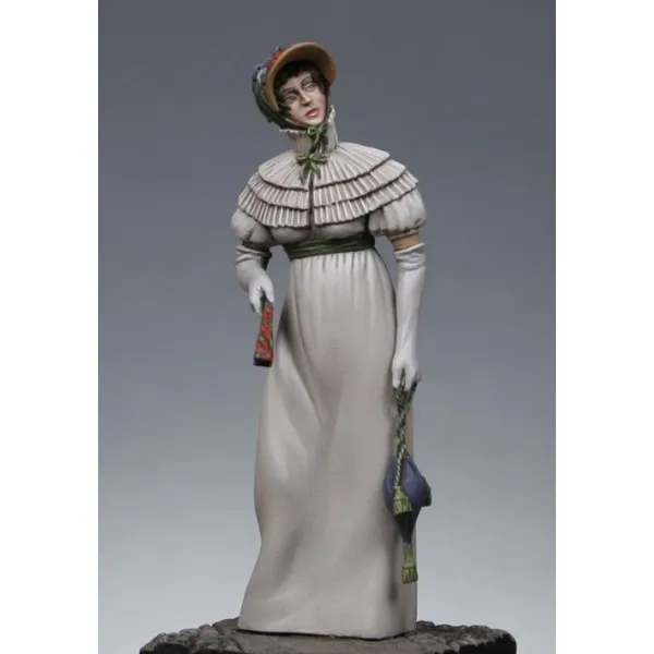Art Girona Miniatures Bourgeoise 1er Empire figurine 54mm