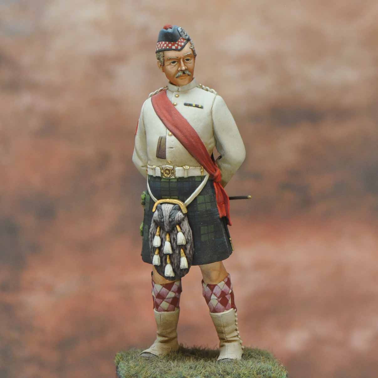 Art Girona International Serie sergent Argyll 1908 figurine