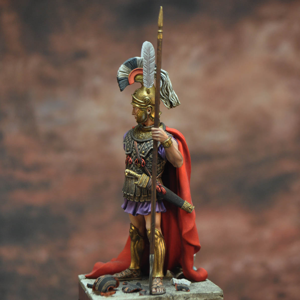 Art Girona Serie Historical Alexandre III figurine Thèbes 335 av. J.-C.