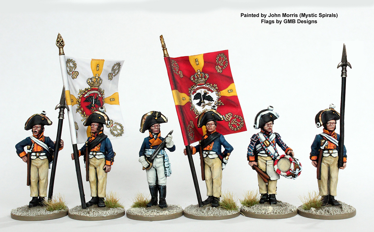 Perry Miniatures EP 1 figurines Mousquetaires commandement