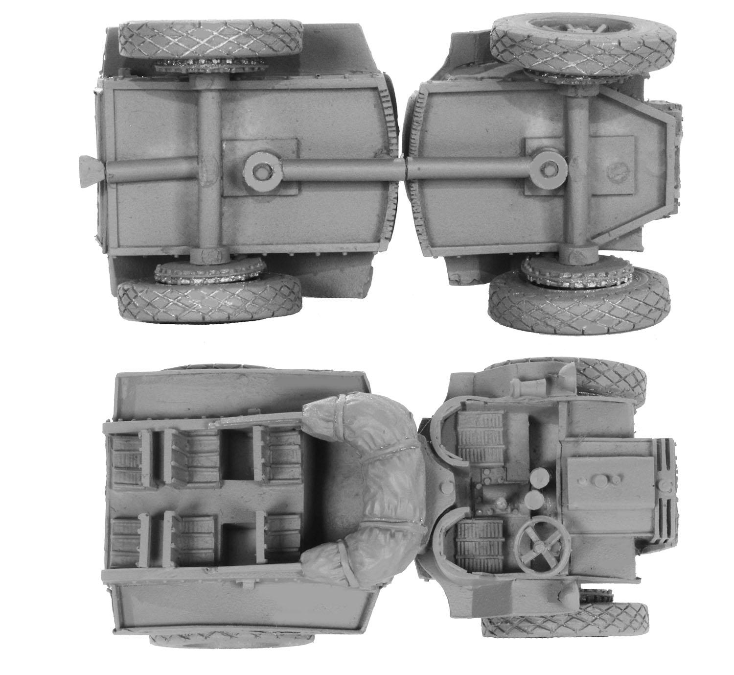 Perry World War 2 ITWW 23 Pavesi P4/100 maquette 28mm