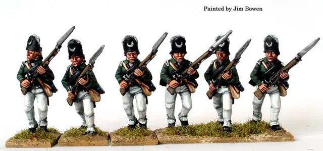 Perry Miniatures AW24 Queen's Rangers figurines 28mm