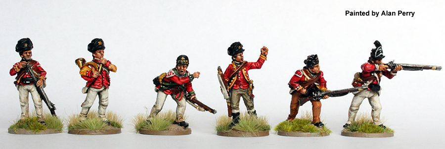 Perry Miniatures AW 211 Infanterie Légère Britannique figurines
