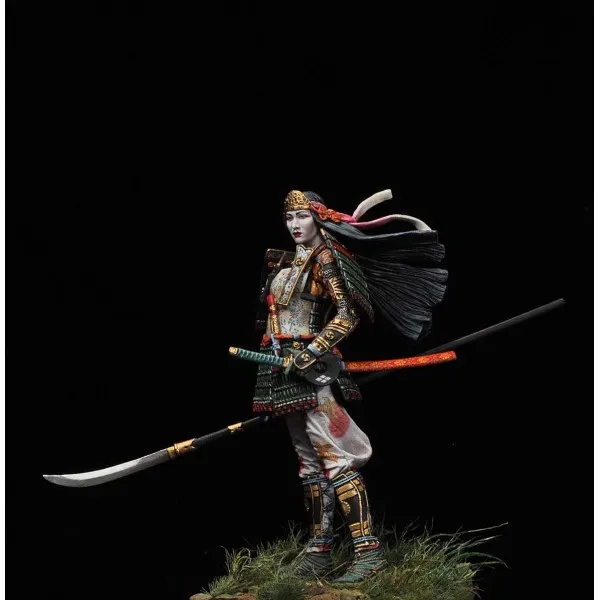 ART GIRONA Miniatures Tomoe Gozen figurine Azawu 1184 54 mm