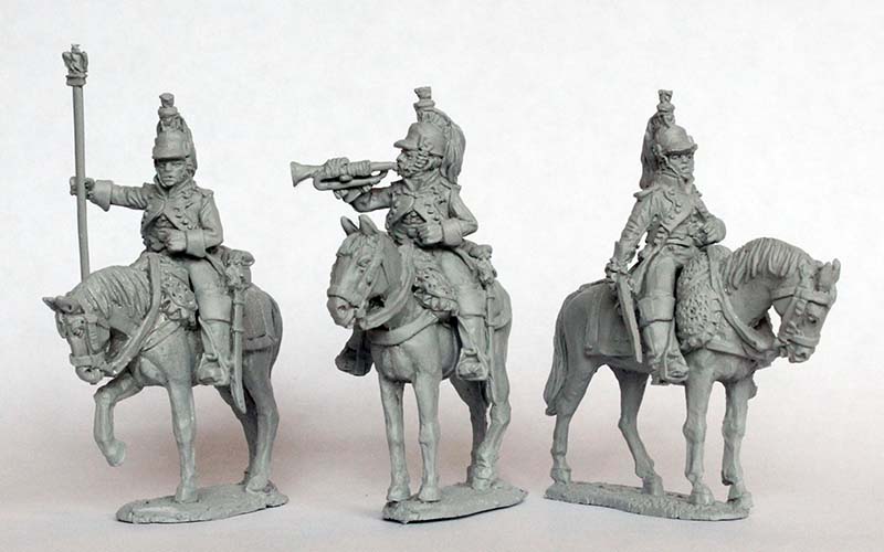 Perry Miniatures Napoleonic FN 211 figurines dragons commandement