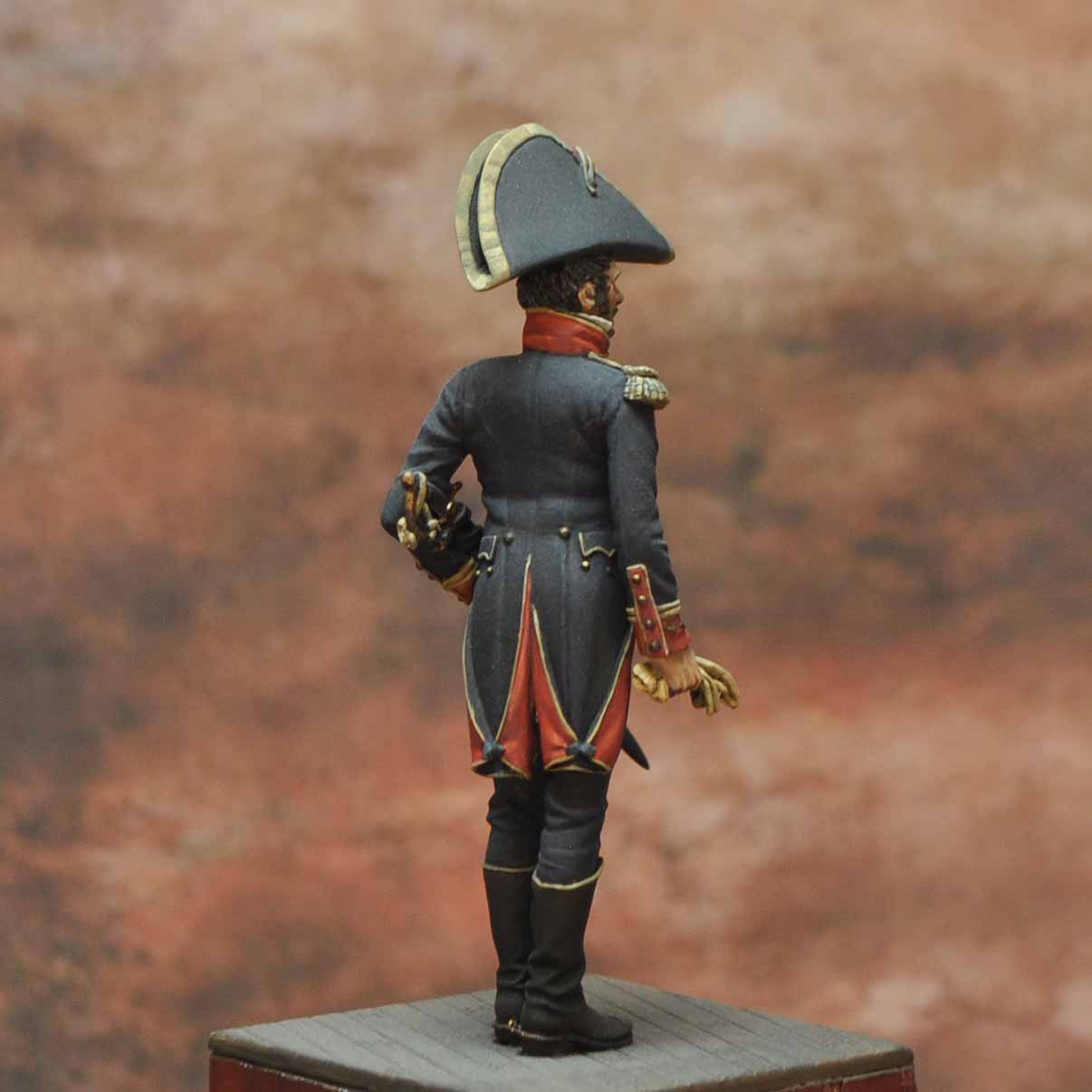 Art Girona Napoleonic Cavalry officer Hamburg 1807 figurine