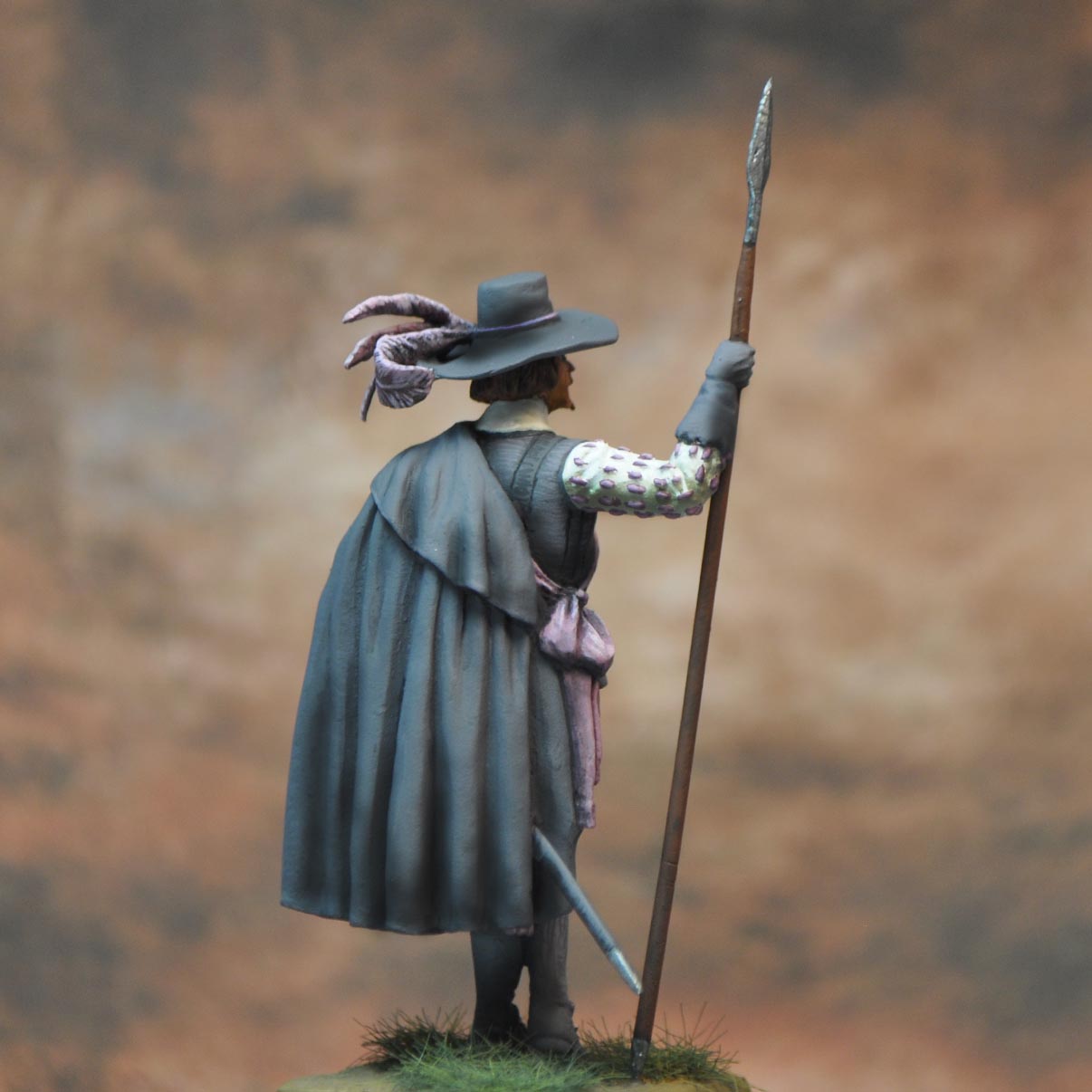 Art Girona General Serie Officier Espagnol figurine Trente Ans