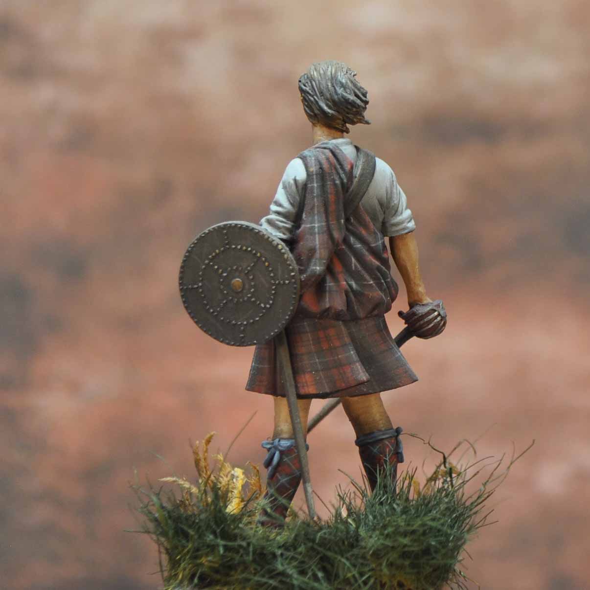 Art Girona International Highland Clansman figurine 1689