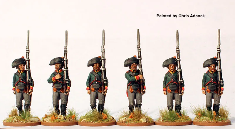 Perry Miniatures NN 21 Jaegers v. Schaeffer figurines marche