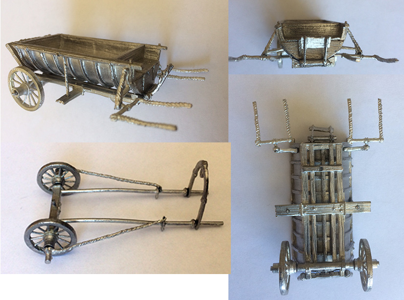 Perry Miniatures Napoleonic RN75 maquette chariot munitions métal