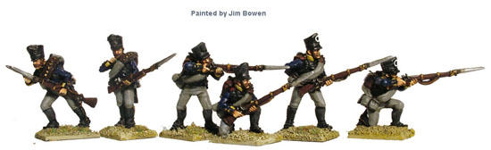 Perry Miniatures PN14 fusiliers tirailleurs figurines infanterie