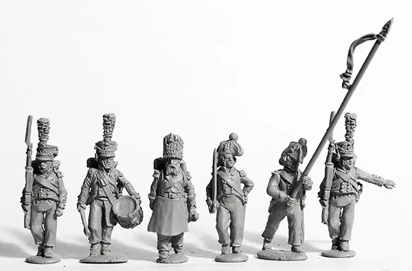 Perry Miniatures NCR42 Mecklenburg command figurines métal 28mm