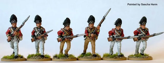 Perry Miniatures AW69 grenadiers britanniques figurines 28mm