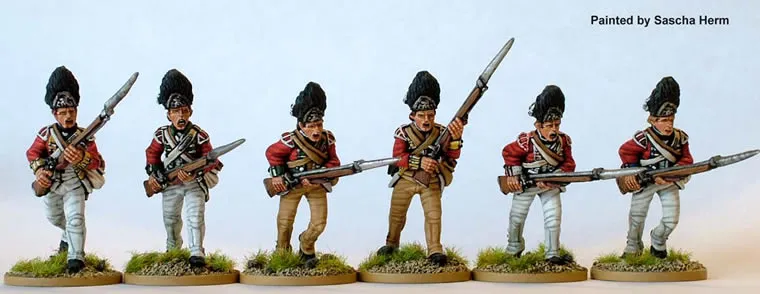 Perry Miniatures AW69 grenadiers britanniques figurines 28mm