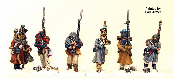 Perry Miniatures FN 172 infanterie française figurines 28mm 1812