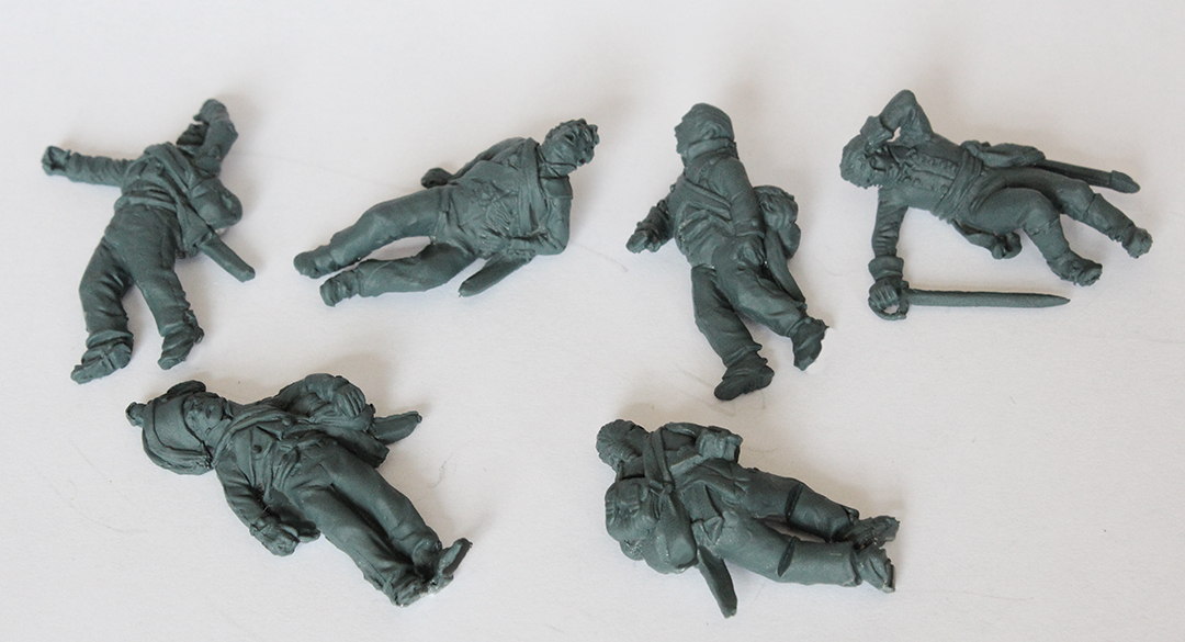 Perry Miniatures Napoleonic EP 43 figurine blessés 28mm
