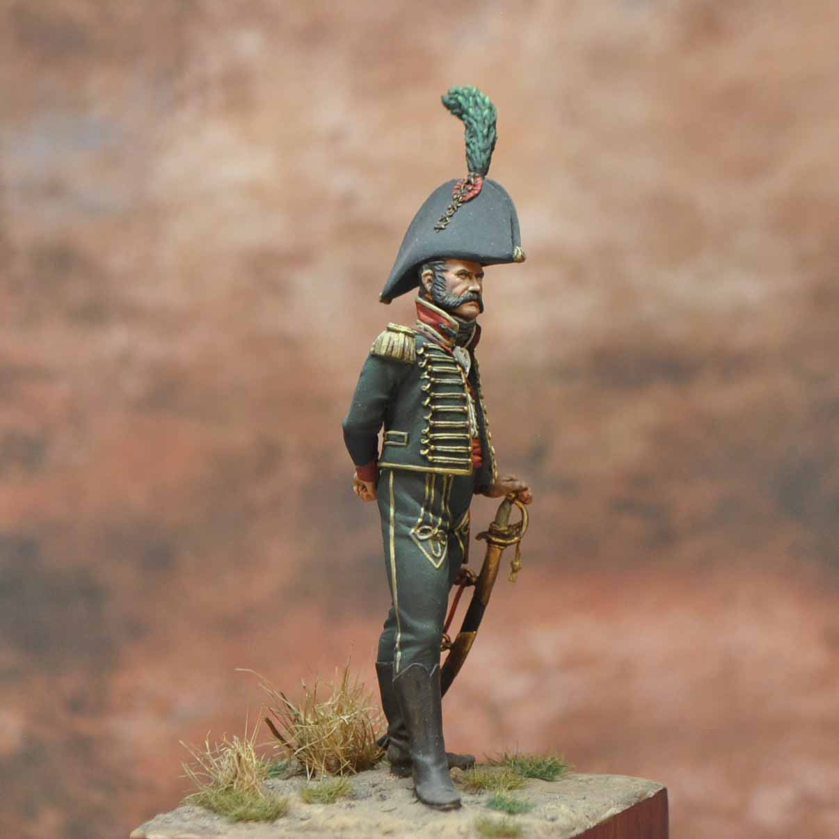 ART GIRONA Napoleonic Officer Catalonia 1807 figurine officier