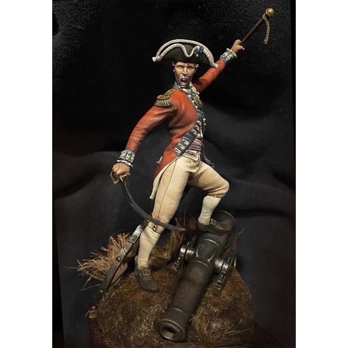 ART GIRONA Miniatures Officier Bunker Hill figurine 1775
