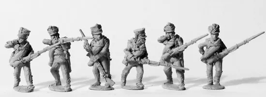 Perry Miniatures Napoleonic RN 36 Jagers figurines tirailleurs
