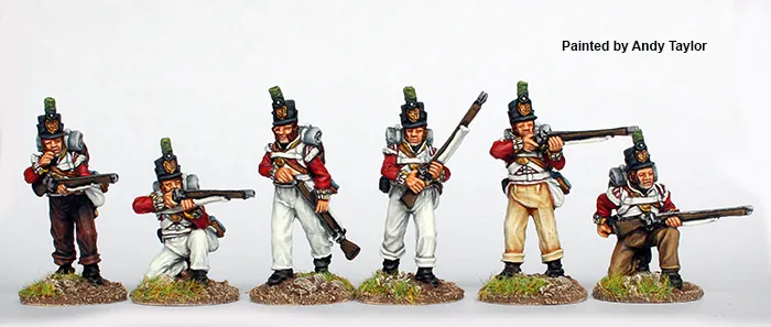Perry Miniatures Napoleonic BH 73 figurines compagnies de flanc