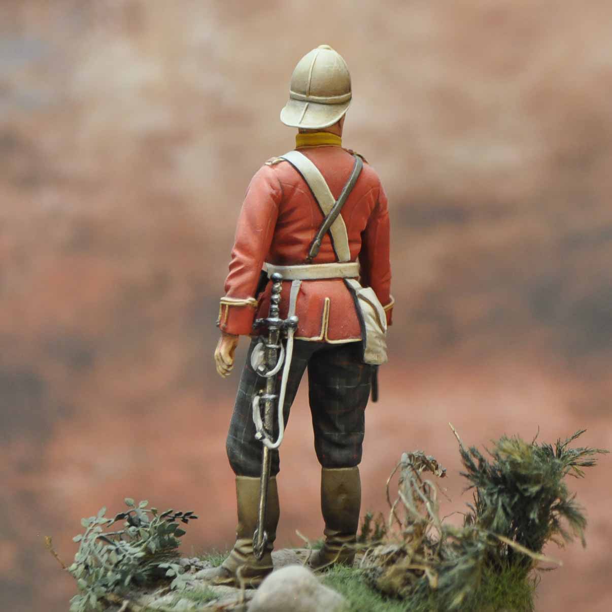 Art Girona International Serie Officier 91st Highlanders 1879