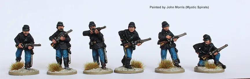 Perry Miniatures ACW 123 cavalerie Union figurines métal
