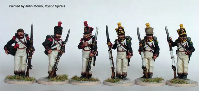 Perry Miniatures FN82 figurines ligne flanc repos