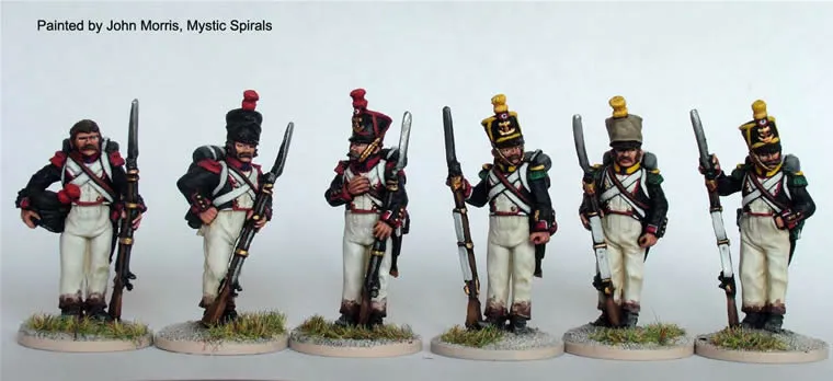 Perry Miniatures FN82 figurines ligne flanc repos