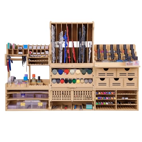 Bucasso Hobby Organizer Set GK10 station 8 modules MDF