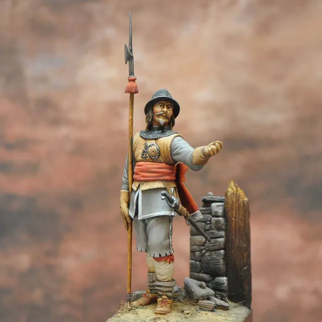 Art Girona International Royalist Troops 1644 figurine