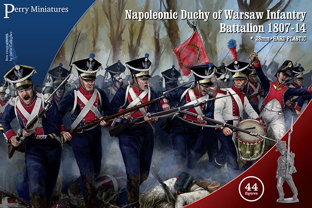 Perry Miniatures DOW1 infanterie Duché de Varsovie 44 fig 28mm