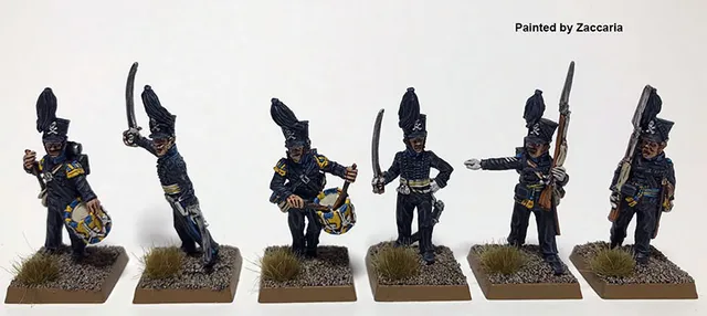 Perry Miniatures Napoleonic NBK3 figurines commandement Leib-Bataillon